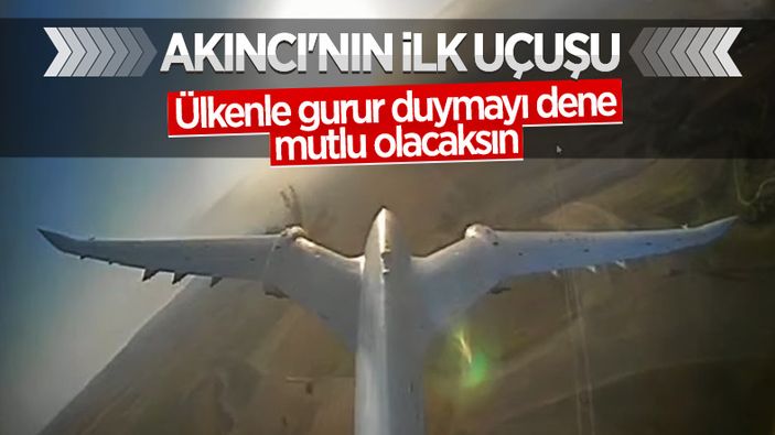Akıncı TİHA ilk uçuşunu yaptı