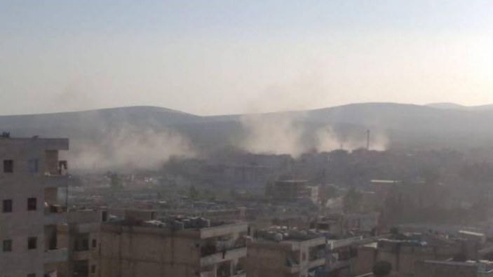 Terör örgütü PKK'dan Afrin'e saldırı