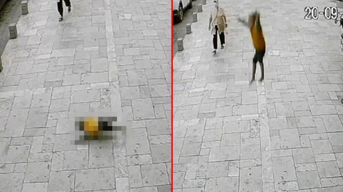 Denizli'de 2 yaşındaki Afgan bebek 12 metreden düştü