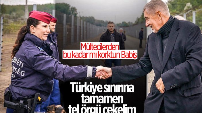 Çekya Başbakanı Babiş: Bulgaristan-Türkiye sınırına tel örgü çekilmeli