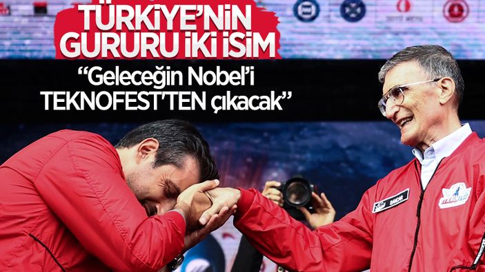 Aziz Sancar, TEKNOFEST'te gençlerle bir araya geldi