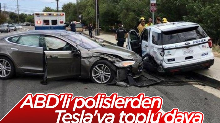 ABD'li polisler, Tesla'ya toplu dava açtı