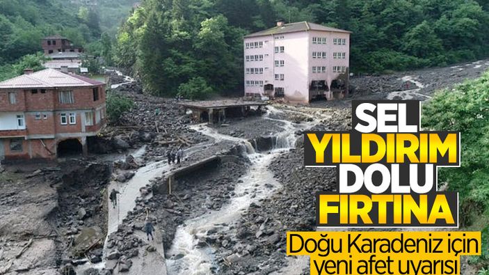 Karadeniz'de çok kuvvetli gök gürültülü sağanak bekleniyor