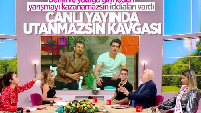 2. Sayfa sunucuları ve Erkan Özerman canlı yayında kavga etti