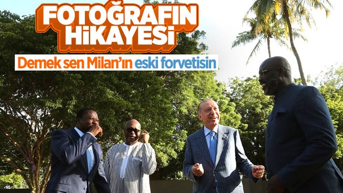 Cumhurbaşkanı Erdoğan'dan Afrika liderleriyle gülüştükleri fotoğrafın hikayesi