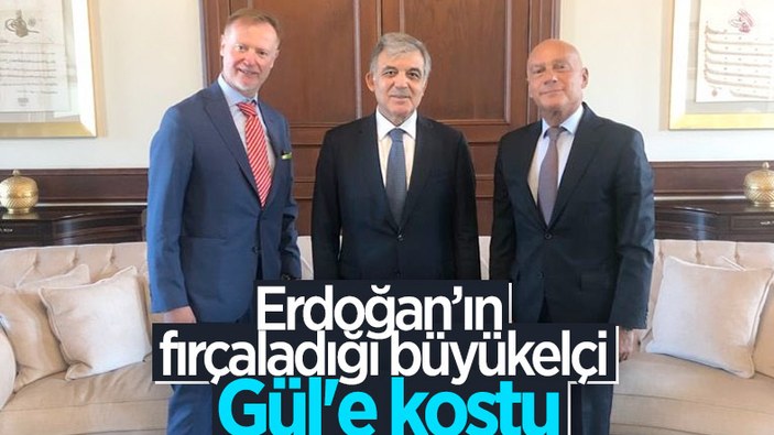 Abdullah Gül, Finlandiya Büyükelçisi ile bir araya geldi