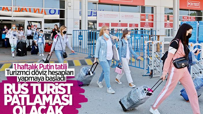 Türkiye'yi ziyaret etmek isteyen Rus turistlerin sayısı artıyor