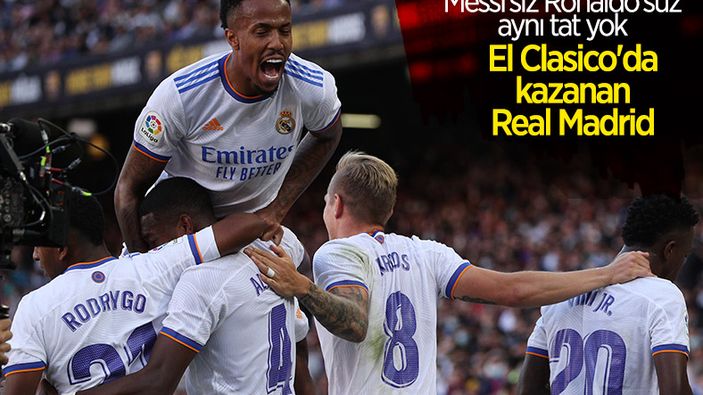 Real Madrid üst üste 4 El Clasico zaferi kazandı