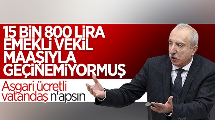 Orhan Miroğlu: Emekli vekil maaşıyla geçinmekte zorlanıyorum