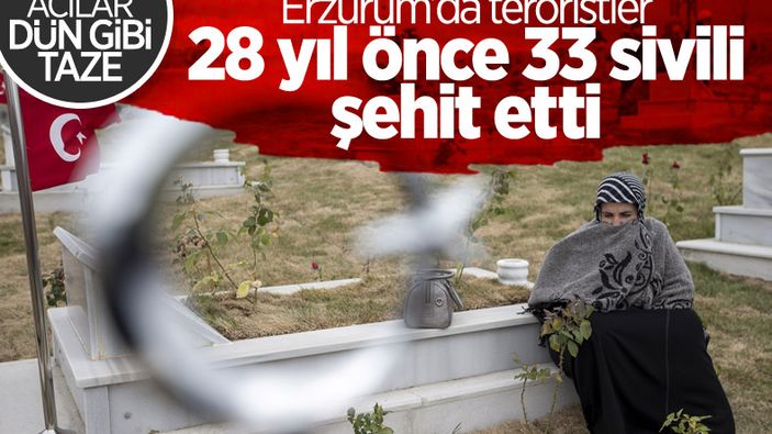Terör örgütü PKK'nın 33 kişiyi şehit ettiği Yavi katliamının 28'inci yılı