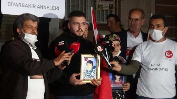 HDP’den kardeşini isteyen ağabey evlat nöbeti eyleme katıldı