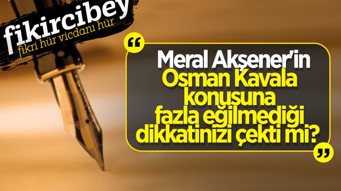 Fikirci Bey yazdı: YİNE OLMADI