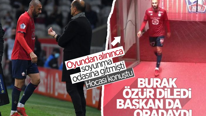 Gourvennec: Burak Yılmaz özür diledi