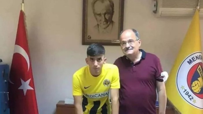 Menemenspor, genç futbolcu Mehmet Alper Özdemir ile anlaştı