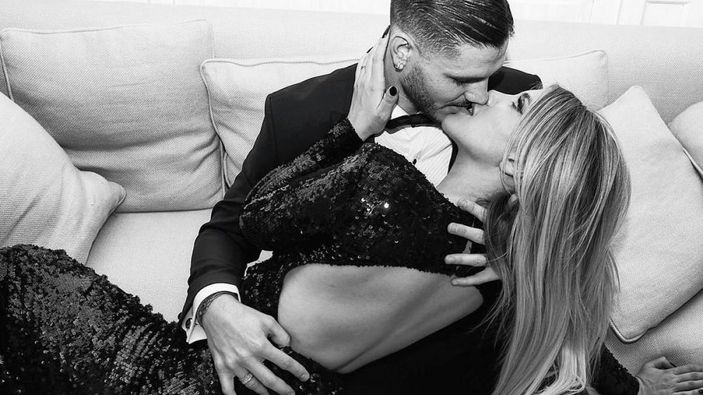 Mauro Icardi ve Wanda Nara'dan mutlu aile pozları