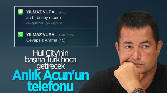 İngiliz basını: Acun Ilıcalı, Hull City'nin başına Türk hoca getirecek