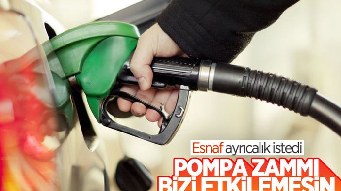 TESK esnaf için ‘ticari akaryakıt’ istedi