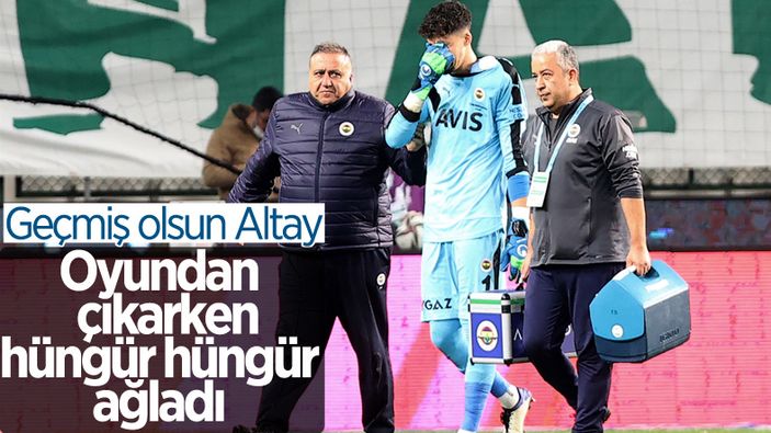 Fenerbahçe'de Altay sakatlandı