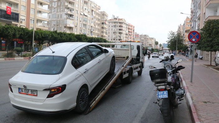 İstanbul'da çalınan araç Antalya'da bulundu