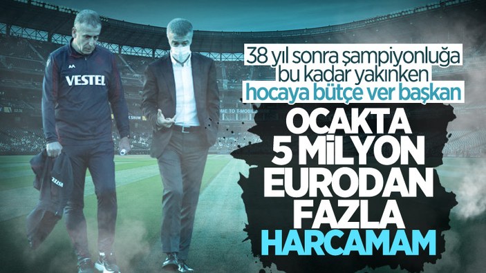 Trabzonspor'da ara transfer için bütçe 5 milyon euro