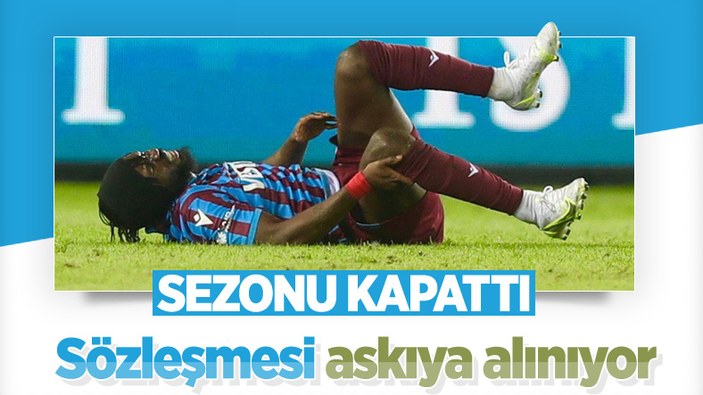 Trabzonspor, Gervinho'nun sözleşmesini askıya alacak