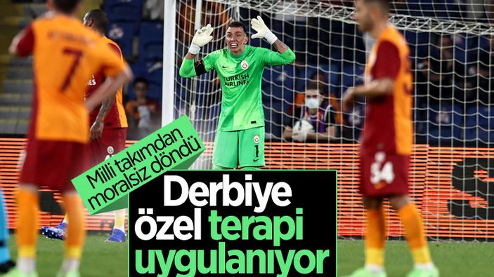 Galatasaray'da Muslera'ya terapi