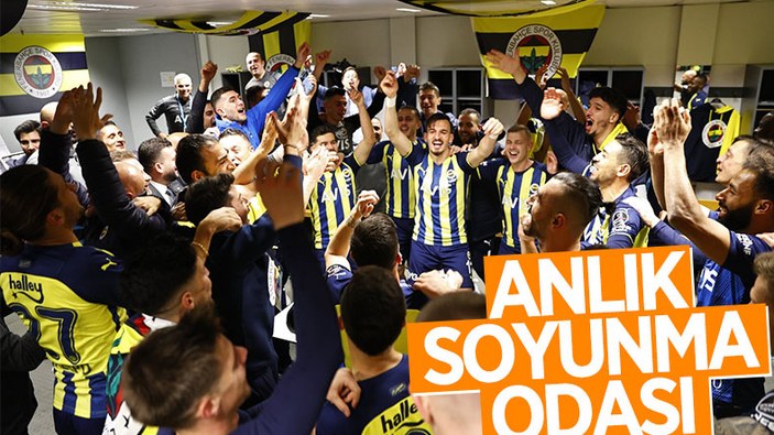 Derbi bitti Fenerbahçe soyunma odası yıkıldı
