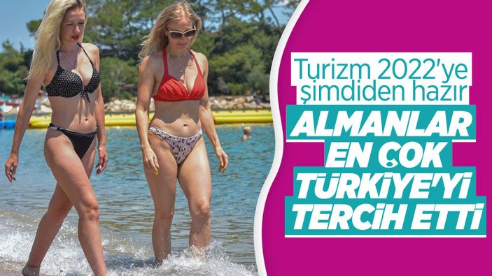 Alman turistlerin 2022 için en fazla tercih ettiği ülkeler içinde Türkiye de var