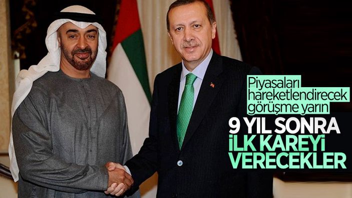 BAE Veliaht Prensi al-Nahyan, yarın Türkiye'ye geliyor