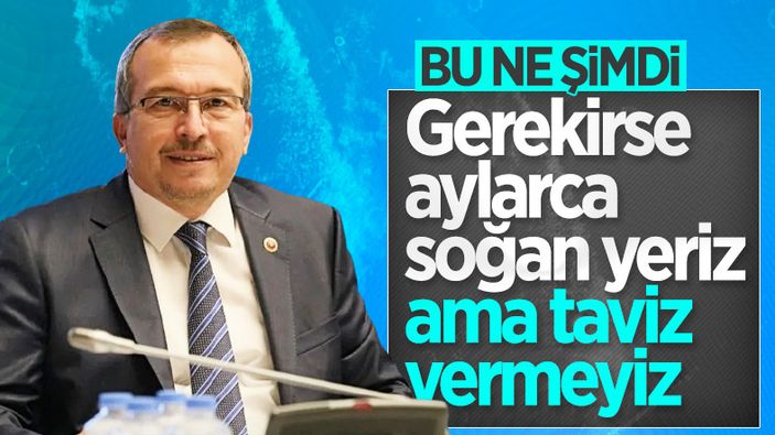 Uğur Aydemir: Aylarca soğan ekmek yiyeceğiz ama kimseye taviz vermeyeceğiz