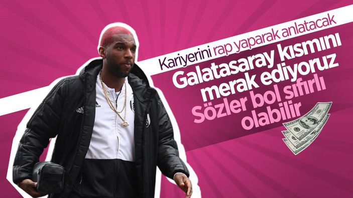 Galatasaraylı Ryan Babel'den otobiyografik rap albümü