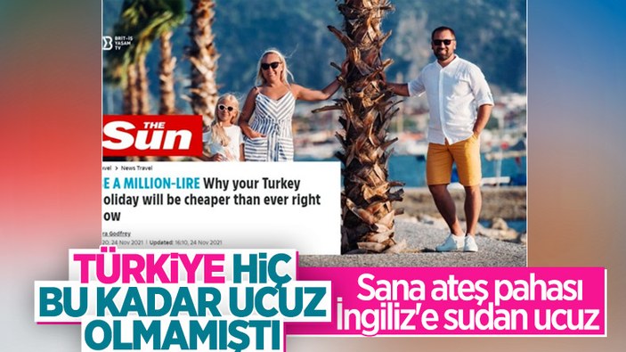 Türkiye'de tatil, İngiliz basınının gündeminde