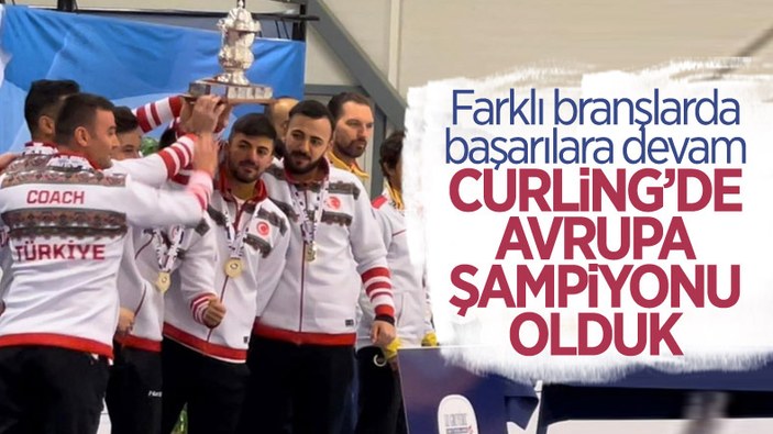 A Milli Erkek Curling Takımı Avrupa Şampiyonu