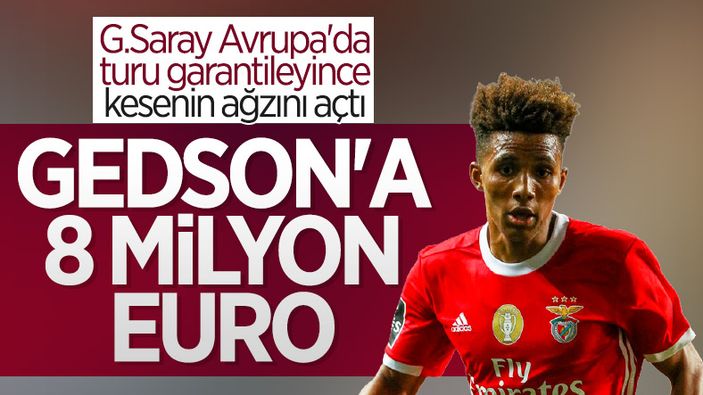 Galatasaray'dan Gedson Fernandes için 8 milyon euro