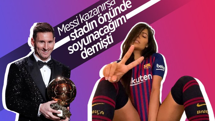 Suzy Cortez'in Messi için çıplak poz sözü