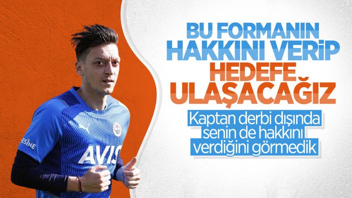 Mesut Özil: Taraftarı üzmeye hakkımız yok