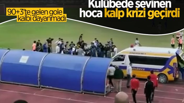Mısır 2. Lig'de El Magd'ın hocası gole sevinirken kalp krizi geçirdi