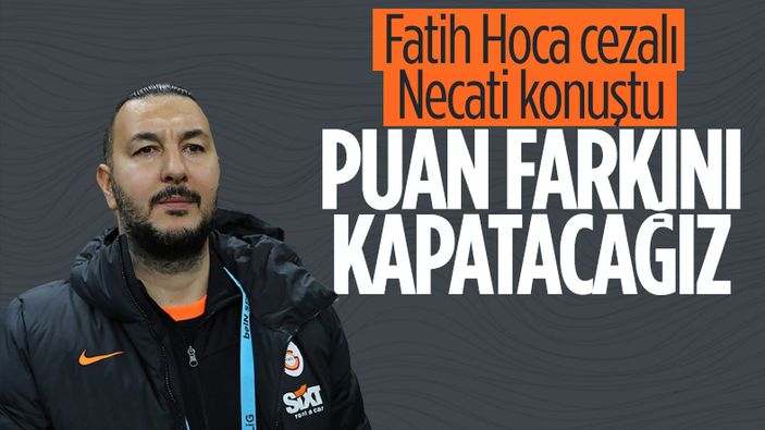 Necati Ateş: Puan farkını kapatabiliriz