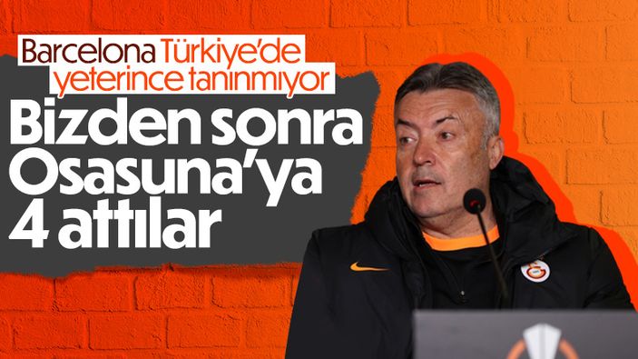 Domenec Torrent: Barça Türkiye'de yeterince tanınmıyor