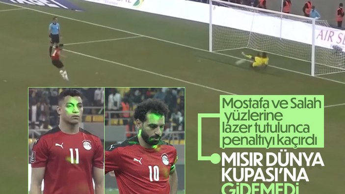 Salah ve Mostafa Mohamed penaltı kaçırdı