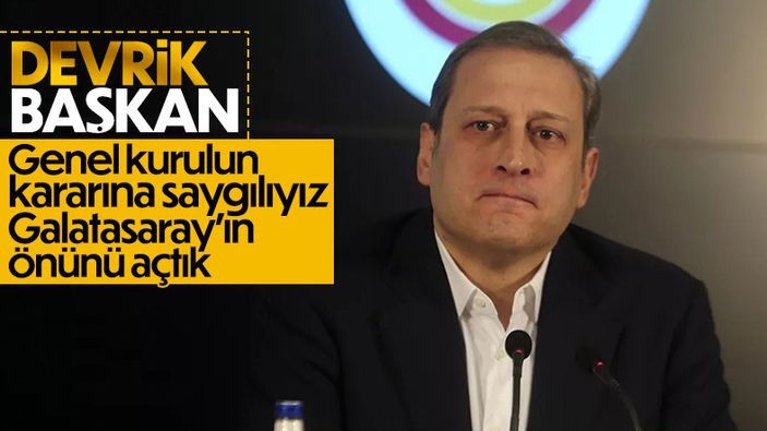 Burak Elmas: Galatasaray'ın önünü açtık