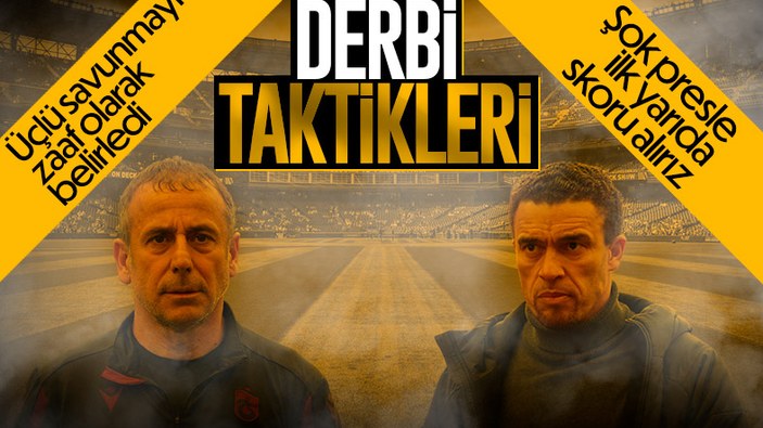 Trabzonspor ve Beşiktaş maçı öncesi derbi taktikleri