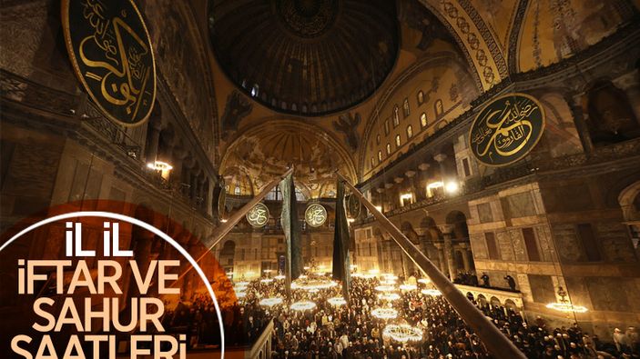 81 il için iftar ve sahur saatleri