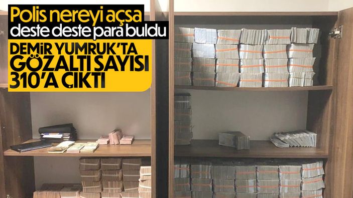 Demir Yumruk operasyonun detayları: 310 gözaltı