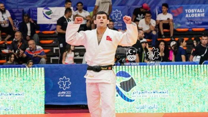 Judocu Vedat Albayrak’tan Akdeniz oyunları'nda altın madalya