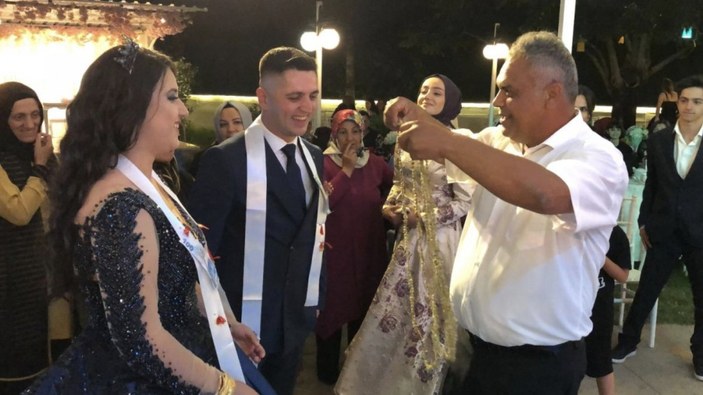 Amasya'da coğrafi işaretli bamya, düğün takısı oldu