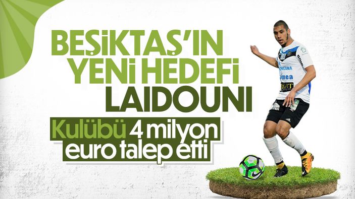 Beşiktaş'a Tunuslu orta saha: Aissa Laidouni