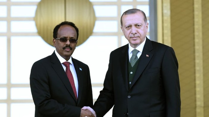Cumhurbaşkanı Erdoğan, Somalili mevkidaşıyla görüştü