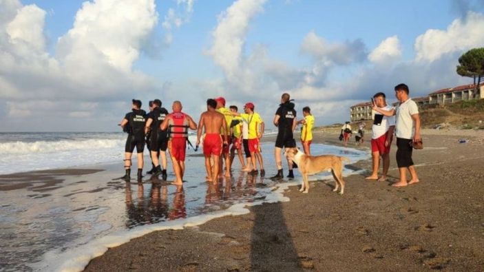 Sakarya'da denizde kaybolan 13 yaşındaki çocuktan acı haber