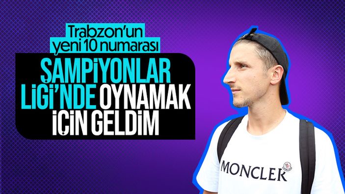 Enis Bardhi, Trabzon'a geldi